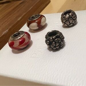 Set of 4 Pandora Charms